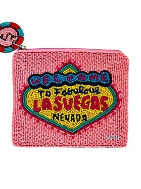 Lily Posh Beaded Casino Las Vegas Coin Purse, Las Vegas Wedding
